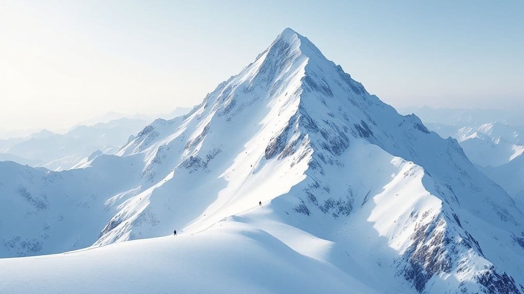 A skier makes a deep powder turn in untracked snow at Alta Ski Area.