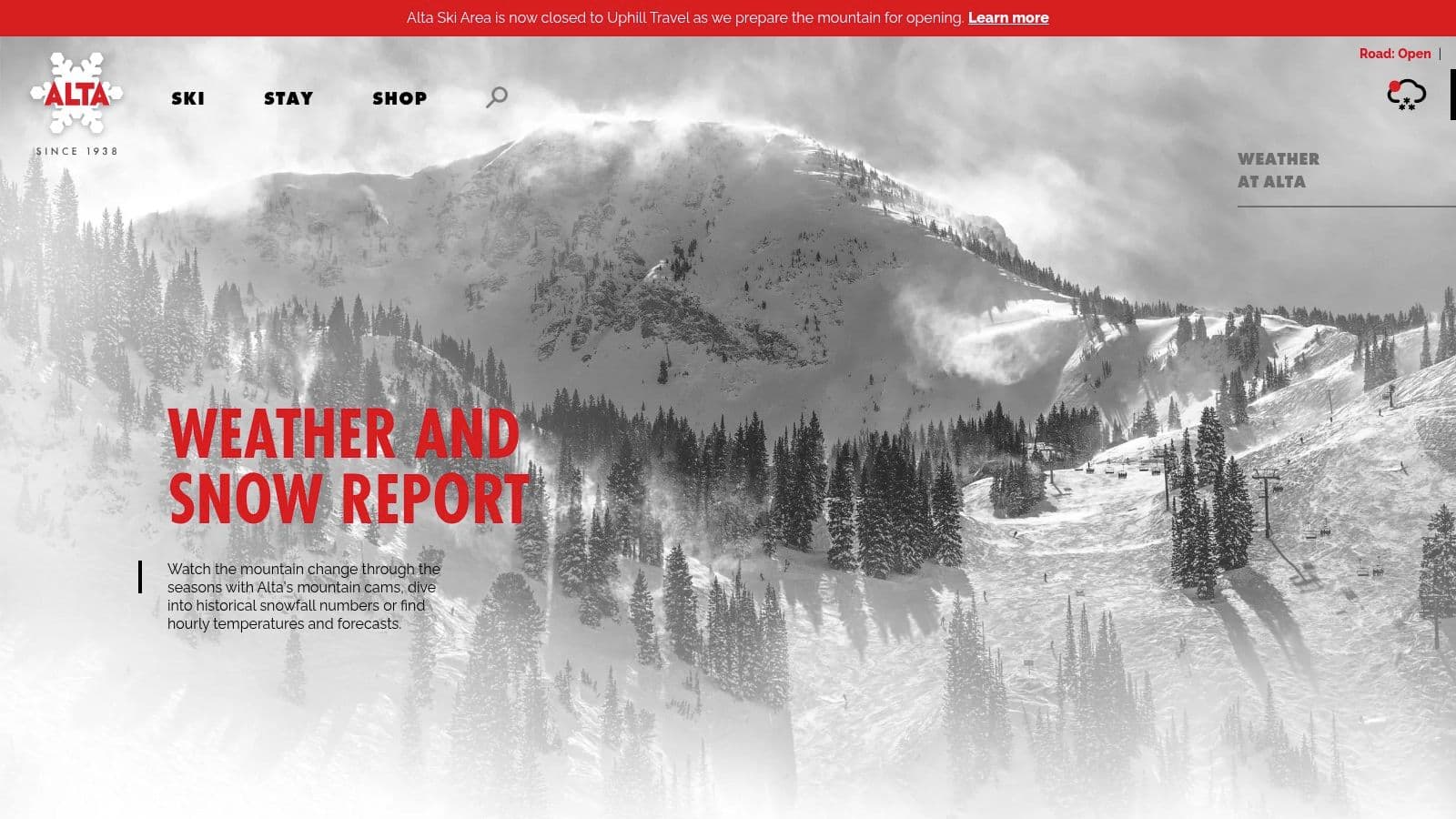 Alta — Weather & Snow Report