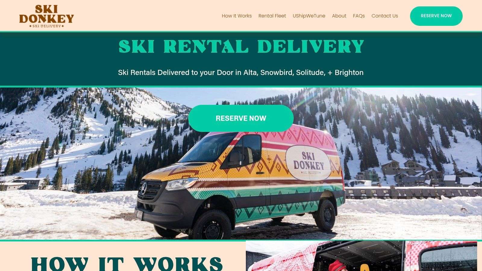 Ski Donkey – Rental delivery for Brighton & Solitude