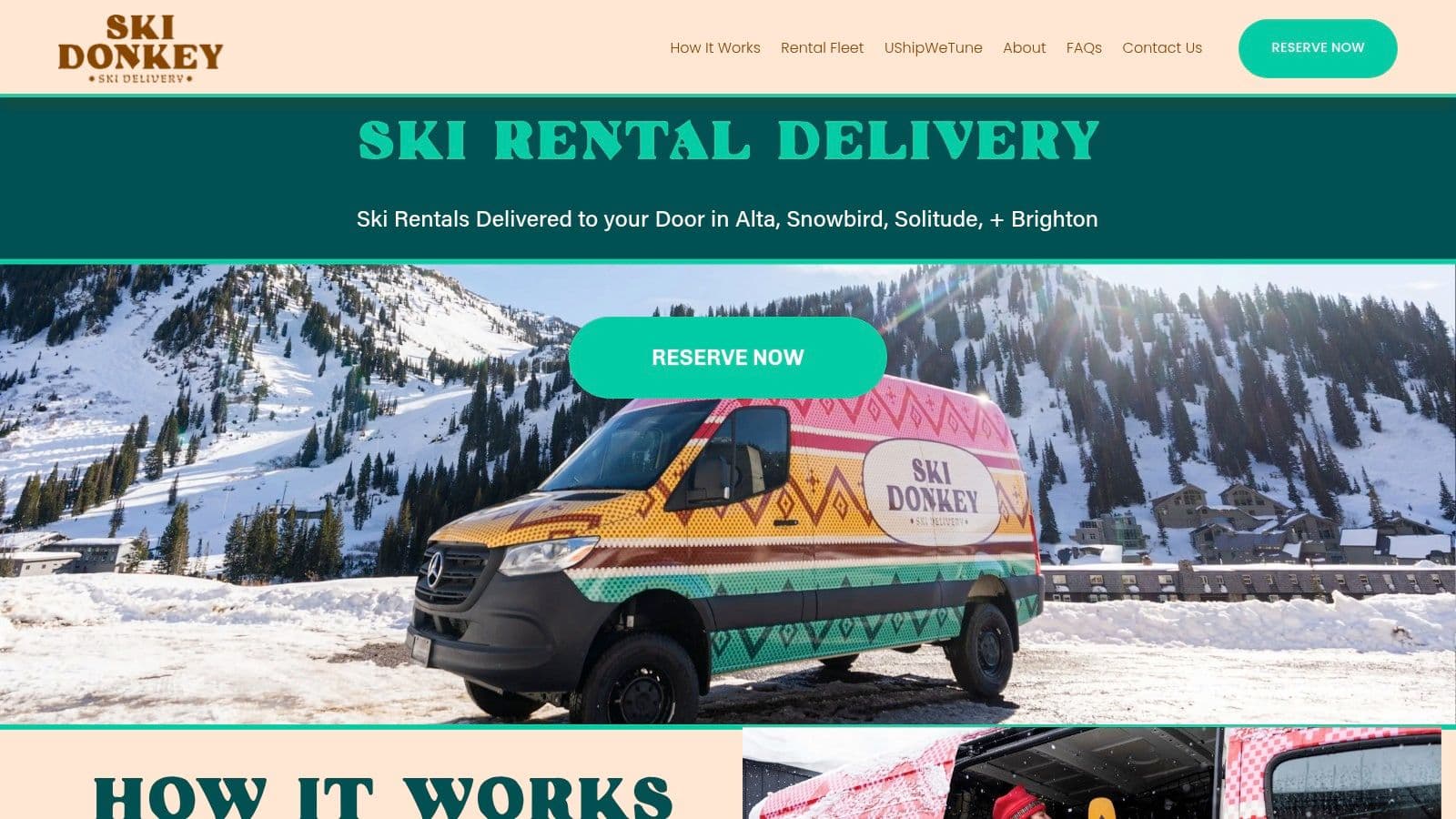 Ski Donkey – Rental delivery for Brighton & Solitude